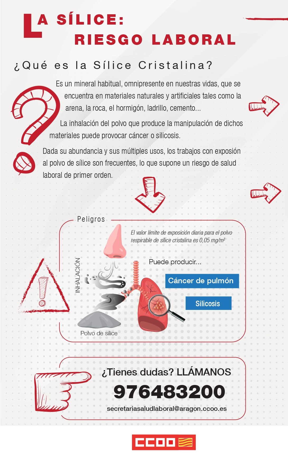 La Sílice Cristalina como Riesgo Laboral 